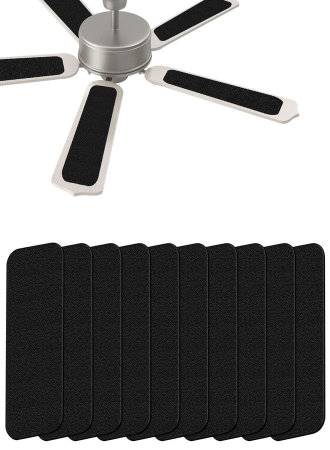 LLWAN Ceiling Fan Filters, Activated Coconut Shell Carbon Ceiling Fan Filter for Blades, Easy-Stick Universal Air Filters for drawing room Bedroom Kitchen Office Air Fresh（10PCS） - Image 1